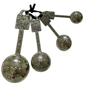 GANZ Retired Set/4 Angel Heart Friendship Measuring Spoons Kitchen Tool